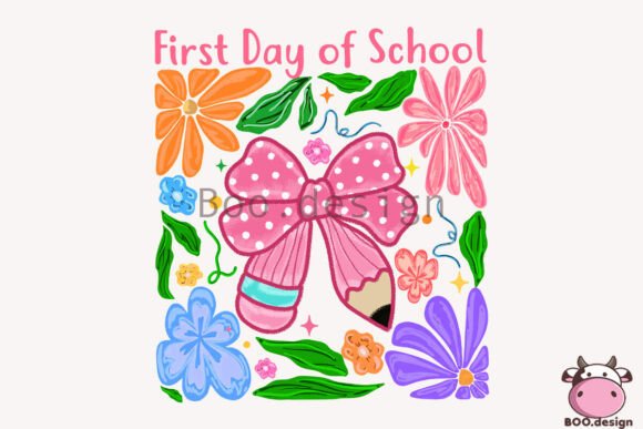 First Day of School Bow Pencil PNG: The Ultimate Digital Asset for Teachers and Creators