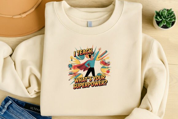 I Teach Whats Your Supperpower Shirt: A Strategic Asset for Educators and Creators