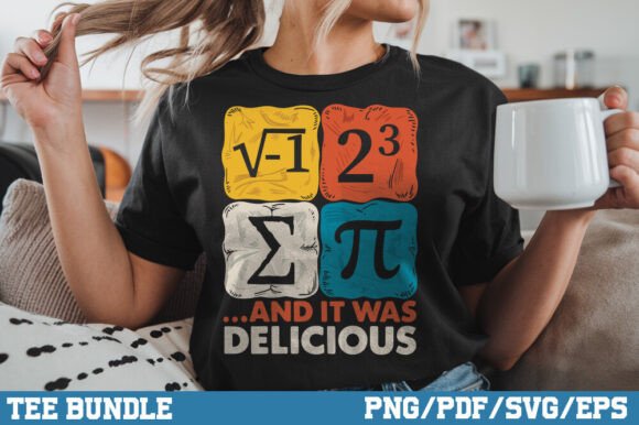 Math Pun PI Day Funny Retro T-Shirt