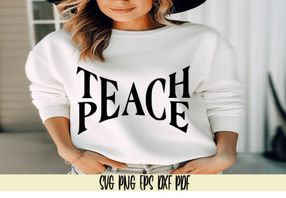 Teach Peace, Teacher School Sign: A Guide to Meaningful Classroom Decor